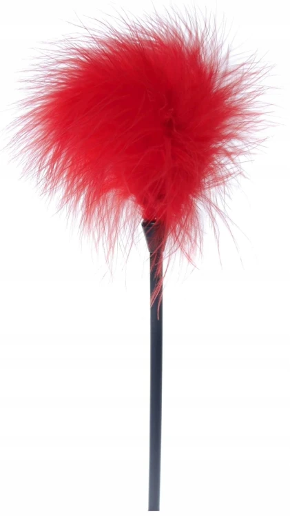 Piórko erotyczne czerwone do zabaw miłosnych Sex  (2).jpg