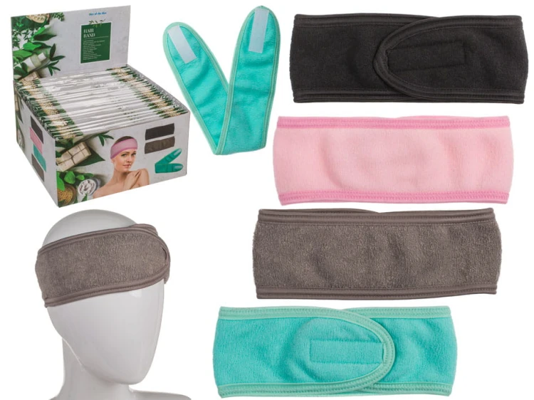 Opaska zabezpieczająca włosy Spa & Beauty na rzep 2.jpg