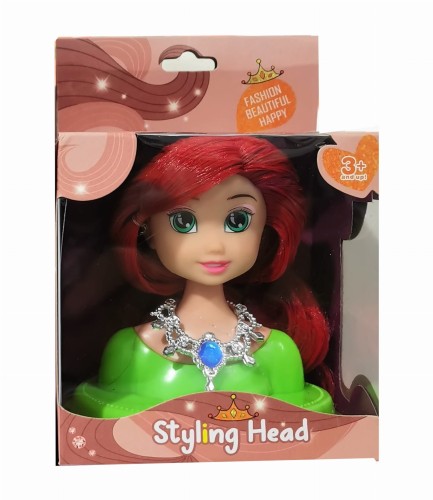 Nieduża lalka głowa do czesania stylizacji włosów 1.jpg