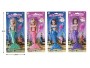 Lalka syrenka i figurka morskie zwierzątko 20 cm 2.jpg