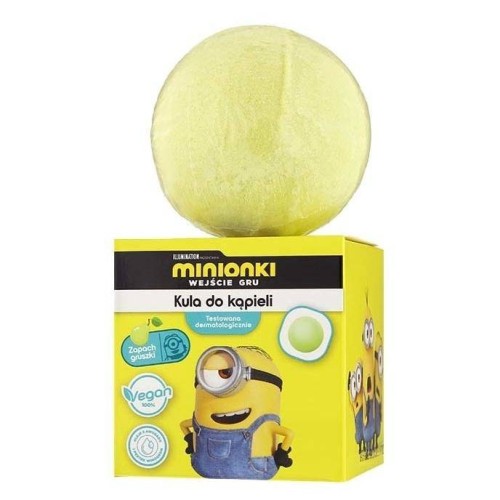 Duża kula do kąpieli Minionki zapachowa gruszka  (1).jpg