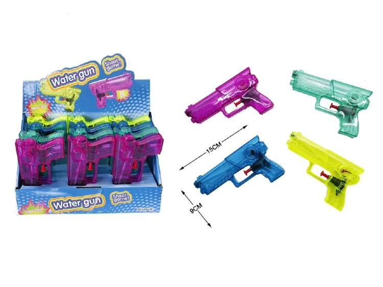 Pistolet na wodę 15cm mix kolorów Sikawka Psikawka 2.jpg