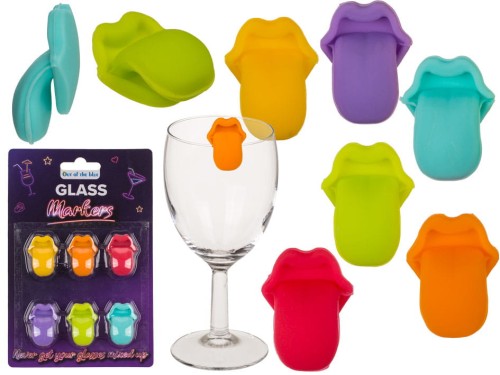 Znaczniki do kieliszków szklanek języczki 6 szt .jpg