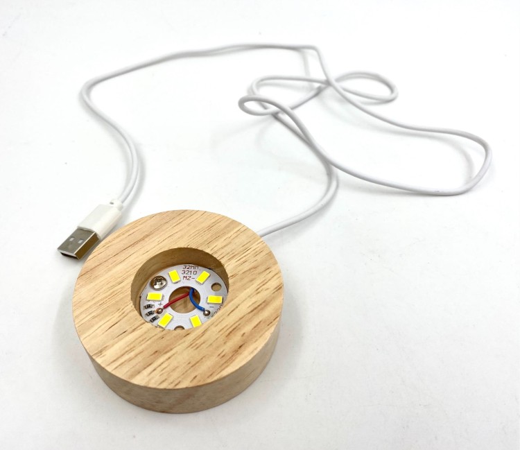 Kryształowa kula Droga Mleczna podświetlana LED  (3).jpg