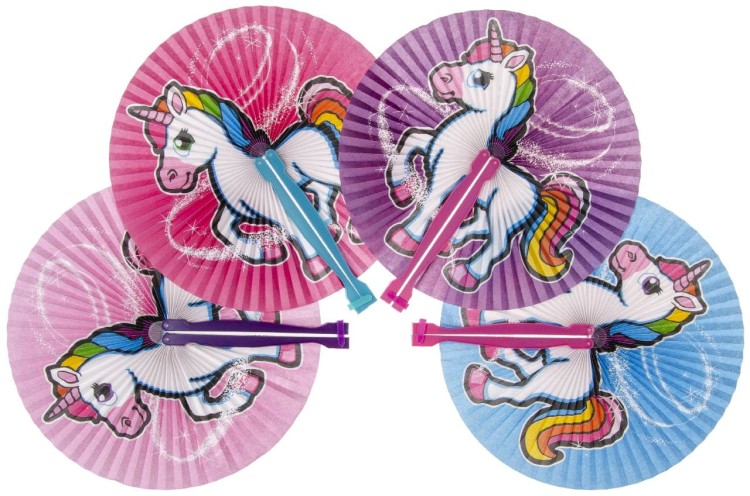 Wachlarzyk w stylu chińskim Jednorożec składany  (2).jpeg