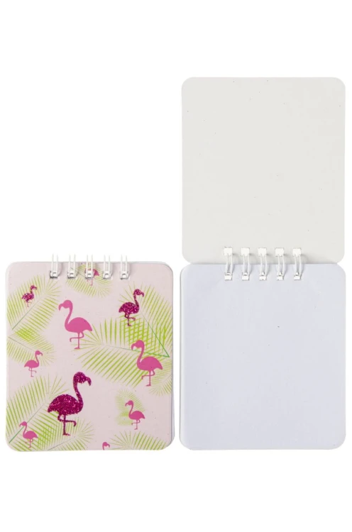 Notes kołonotatnik flamingi Notatnik notesik mini  (1).jpeg