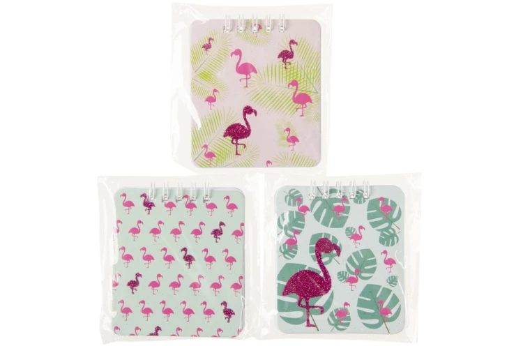 Notes kołonotatnik flamingi Notatnik notesik mini  (2).jpeg