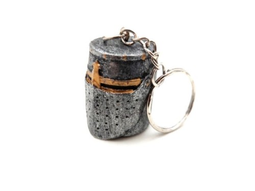 Brelok Hełm Rycerski z przyłbicą Rycerza breloczek  (2).jpg