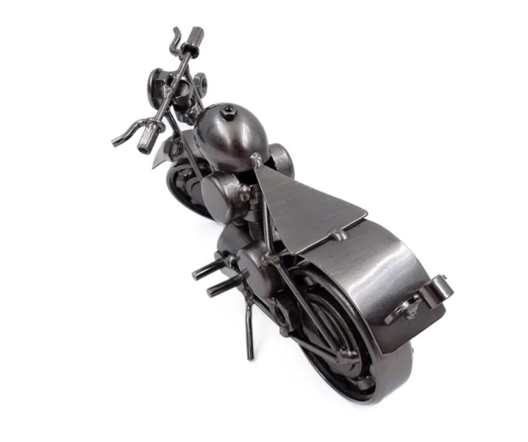 Model motocykla Metalowy Motor ozdoba dekoracja  (2).jpg