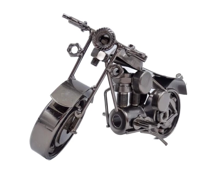 Model motocykla Metalowy Motor ozdoba dekoracja  (3).jpg