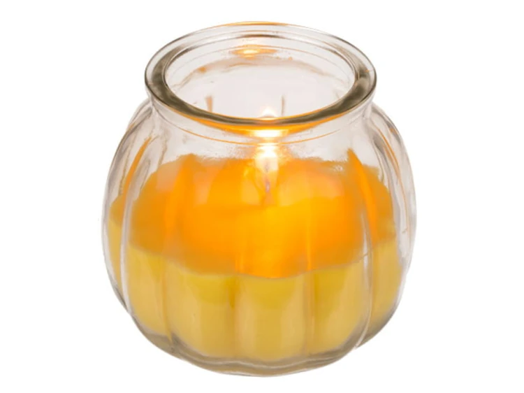 Citronella świeca na komary w szkle Odstraszająca 1.jpg