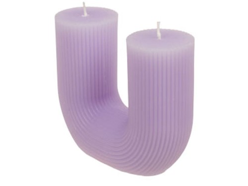 Świeca w kształcie litery U pastele Świeczka mix 1.jpg