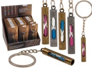 Metalowy brelok klepsydra mix Breloczek do kluczy 2.jpg