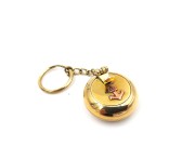 Popielniczka brelok Mosiądz podręczna dla palacza  (2).jpg