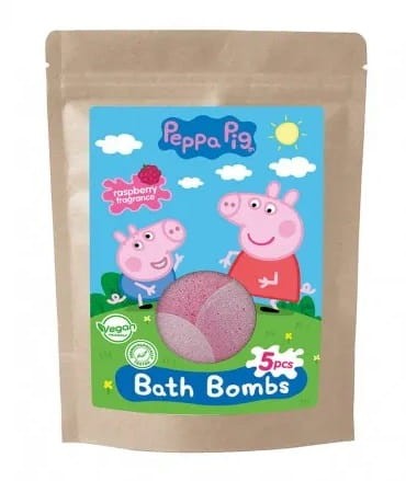 Świnka Peppa kule musujące do kąpieli dla dzieci .jpg