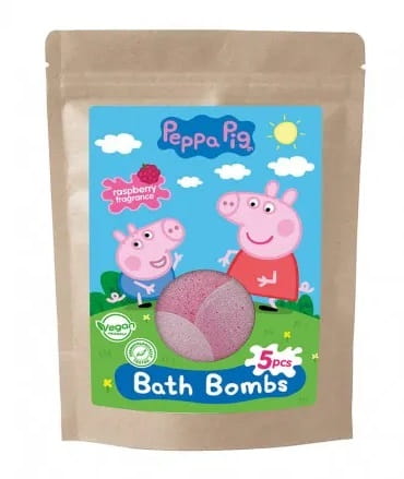 Świnka Peppa kule musujące do kąpieli dla dzieci .jpg