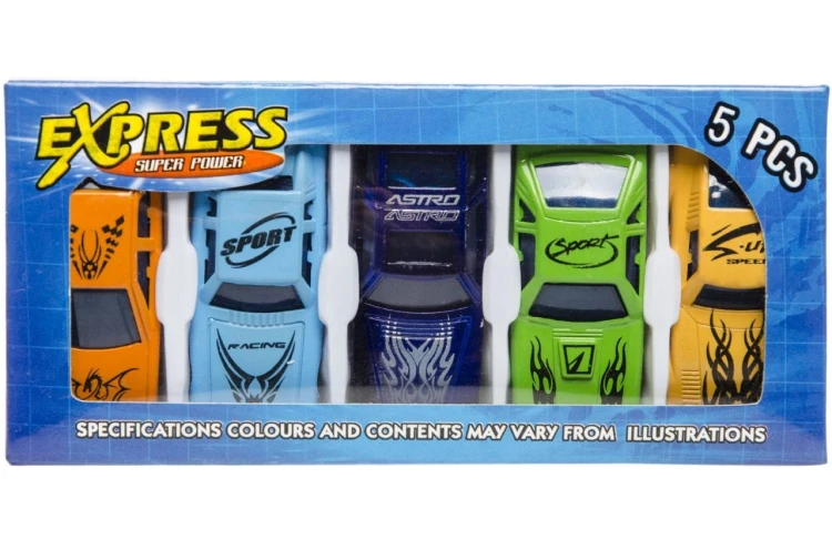 Mini autka - zestaw 5 sztuk Samochodziki Resoraki .jpg