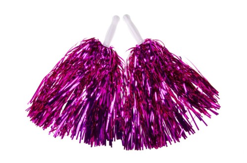 Pompony dla cheerleaderki do tańca foliowe kolory  (1).jpg
