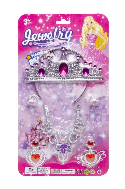 Zestaw Biżuterii dla Małej Księżniczki korona Bal  (1).jpg