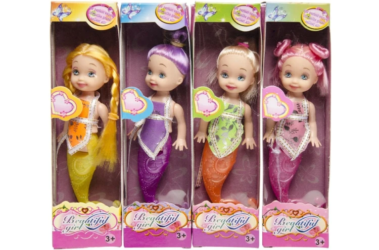 Lalka syrenka box 13 cm dla dzieci Piękna syrena  (3).jpg