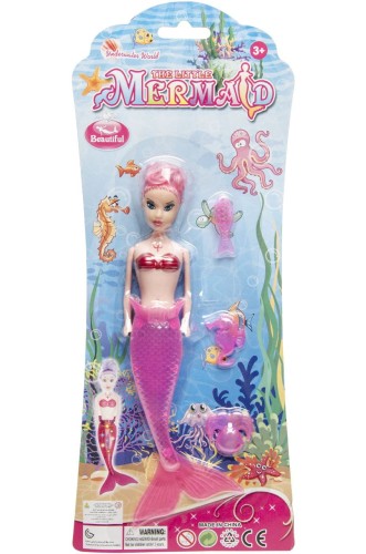 Lalka syrenka Figurki morskie zwierzątka - 22 cm  (1).jpg