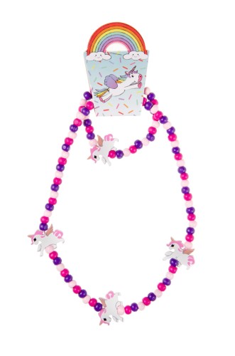 Naszyjnik Bransoletka dla dzieci jednorożce drewno  (1).jpg