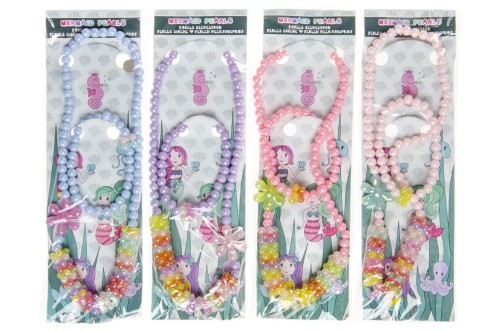 Naszyjnik i bransoletka dla dzieci Syrenka zesatw  (2).jpeg