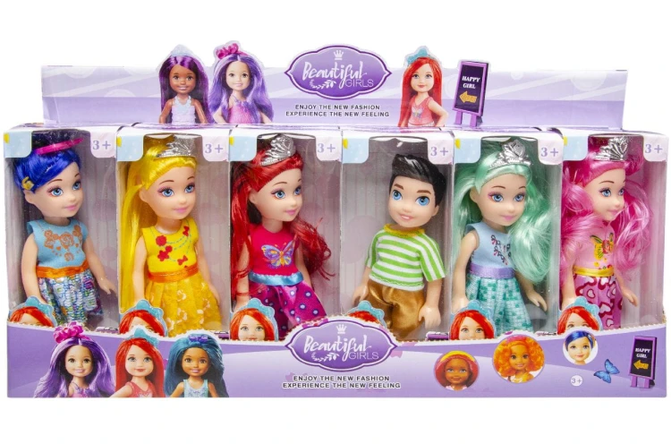 Lalka księżniczka 14 cm box Lala w sukience wzory .jpeg