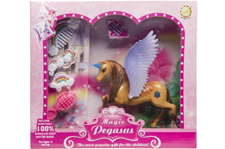 Magiczny pegaz z akcesoriami Jednorożec Figurka .jpeg