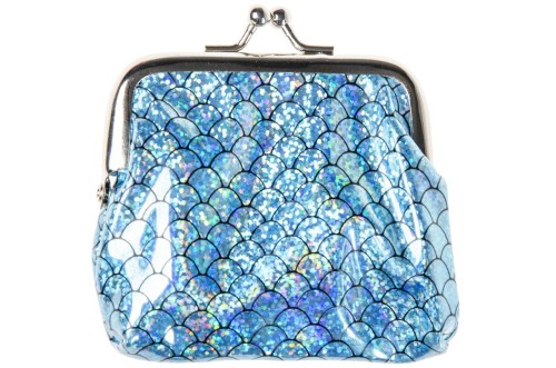 Portmonetka ogon syreny mix kolorów Błyszcząca  (1).jpeg