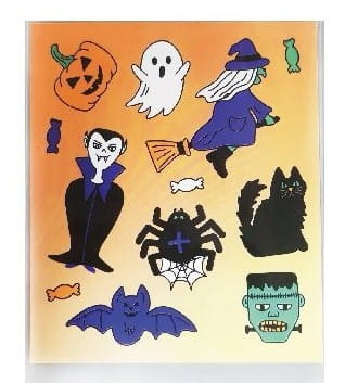 Zestaw naklejek 12 sztuk Halloween dla dzieci  (1).jpg