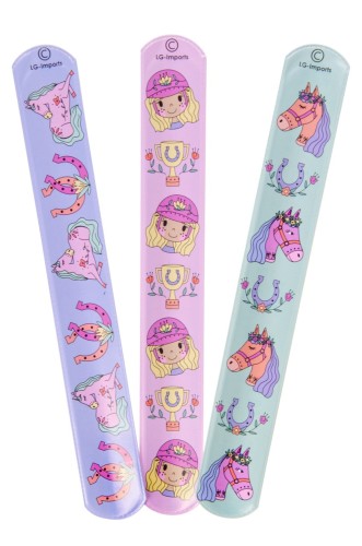 Bransoletka zatrzaskowa dla dzieci Konie mix wzor  (2).jpg