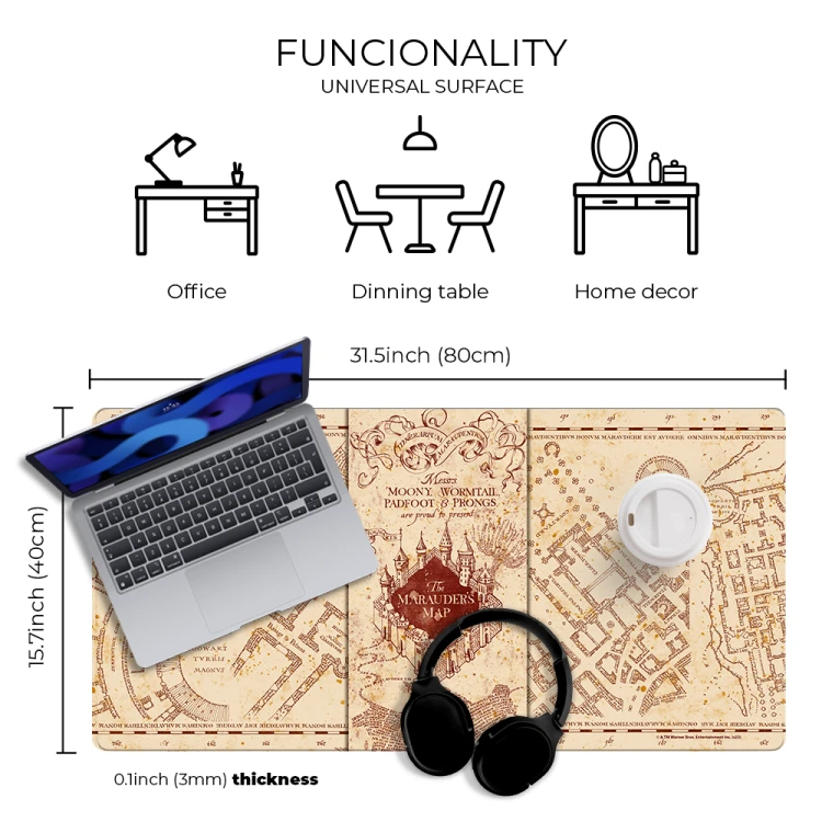 Mata Podkładka na biurko Harry Potter 80x40 cm XIV  (3).png