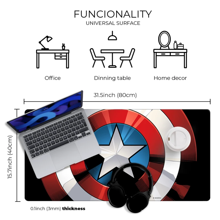 Mata Podkładka biurko Marvel Kapitan Ameryka 80x40  (3).png