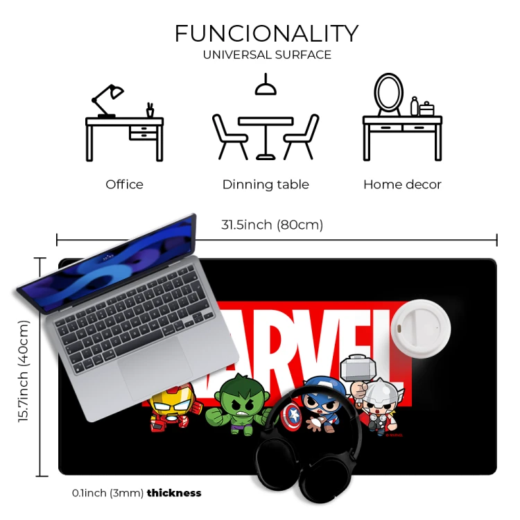 Mata Podkładka na biurko Marvel Logo 80x40 cm  (3).png