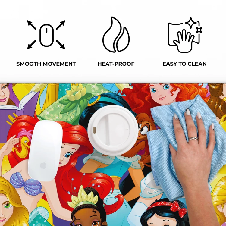 Mata Podkładka na biurko Disney Księżniczki 80x40  (4).png