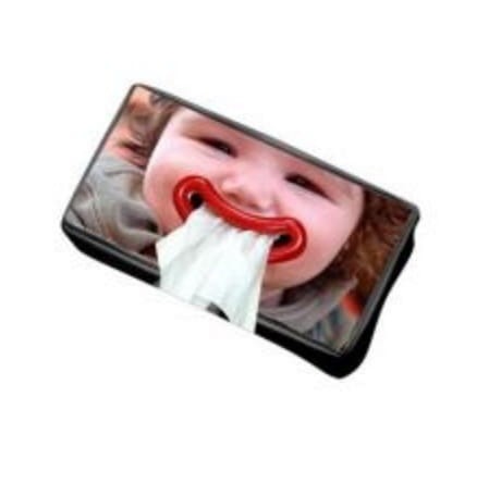 NAKŁADKA NA CHUSTECZKI - UŚMIECH ETUI PUDEŁKO USTA