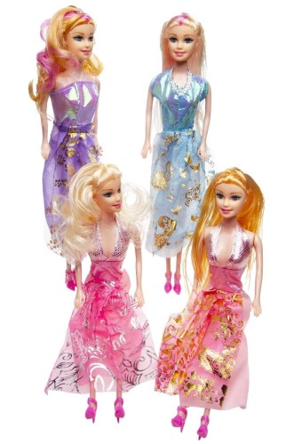 Lalka Amelia w sukni mix wzorów Prezent  (2).jpg