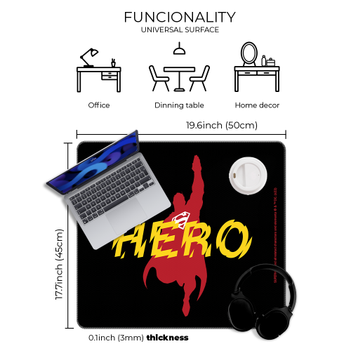 Mata Podkładka na biurko DC Superman 50x45 cm IV  (2).png