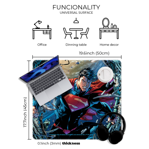 Mata Podkładka na biurko DC Superman 50x45 cm V  (2).png