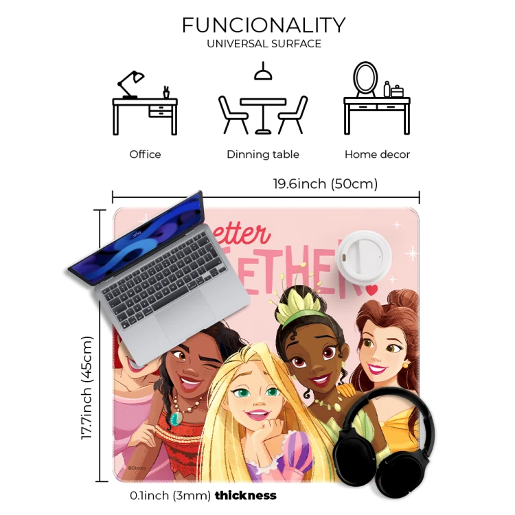 Mata Podkładka biurko Disney Księżniczki 50x45 cm  (2).png