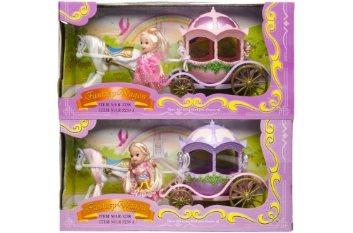 Laleczka w karecie zestaw zabawek Lalka i konik  (2).jpg