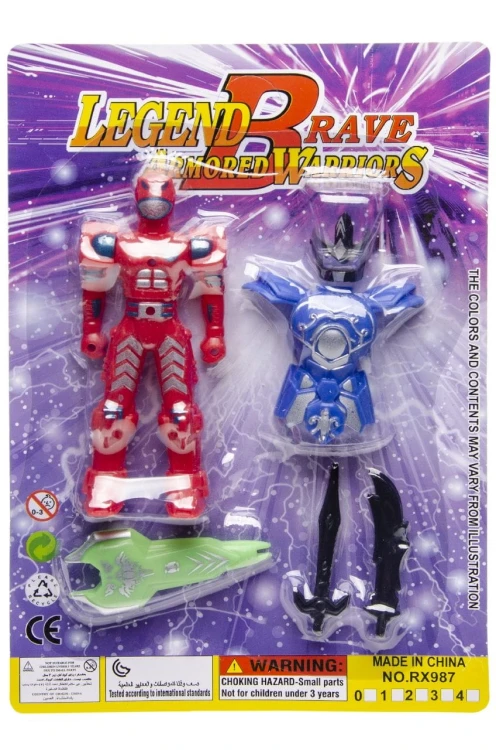 Robot bojowy z akcesoriami Figurka zabawka Prezent  (1).jpg