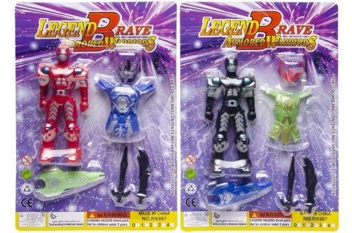 Robot bojowy z akcesoriami Figurka zabawka Prezent  (2).jpg