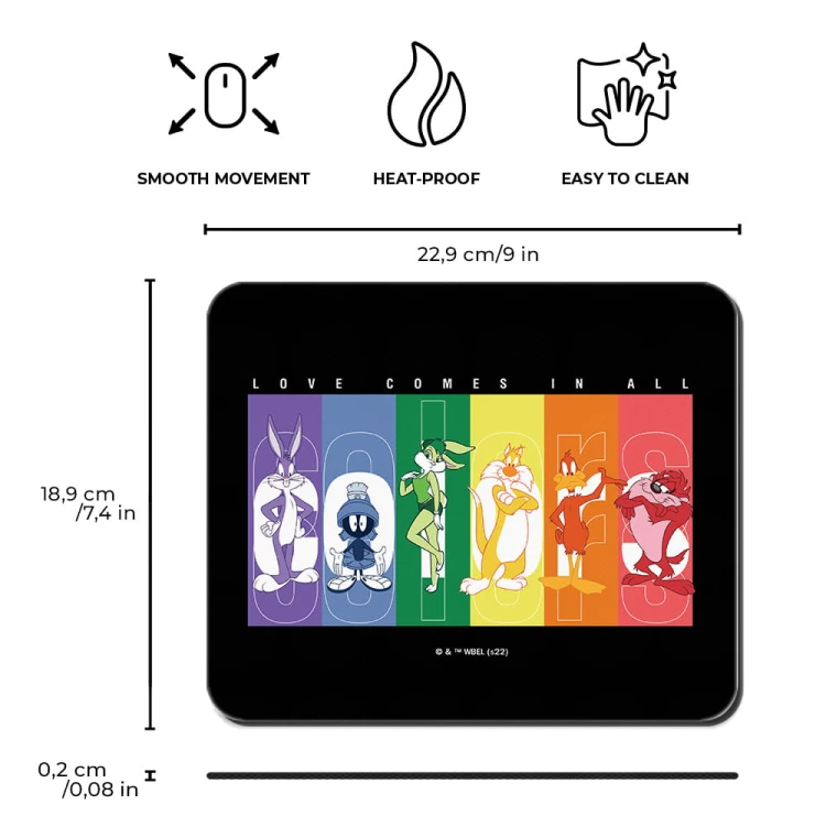 Podkładka pod myszkę 22x18 Looney Tunes biurko I  (2).jpg