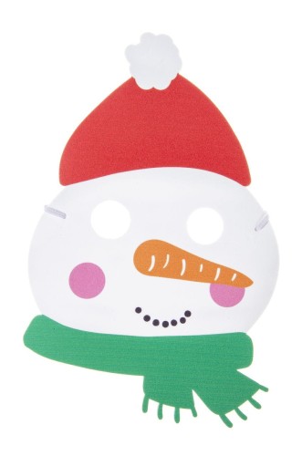 Maska Boże Narodzenie mix Świąteczna Mikołaj Bałwan Renifer  (1).jpg