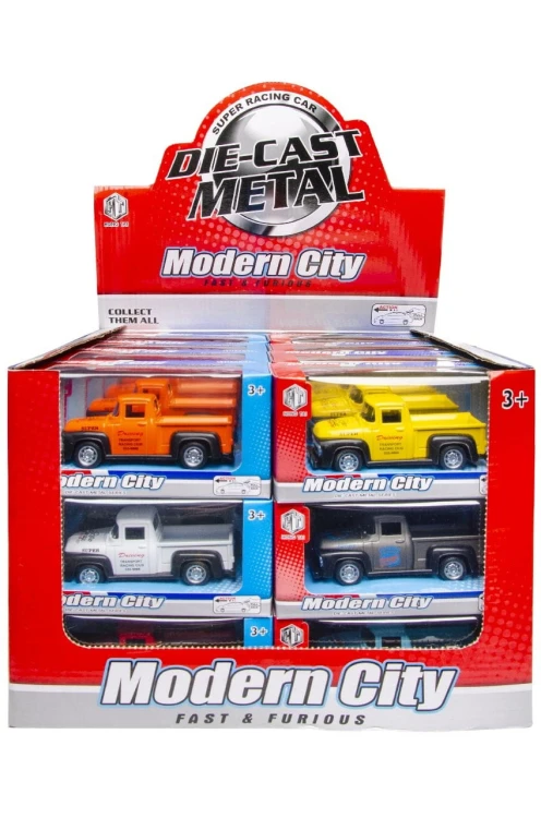 Samochodzik retro pick up Die-cast Model Auto mix  (2).jpg
