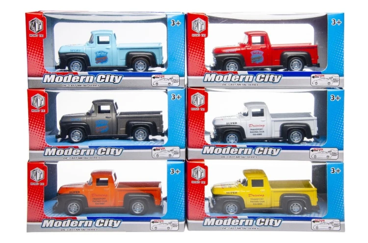 Samochodzik retro pick up Die-cast Model Auto mix  (3).jpg
