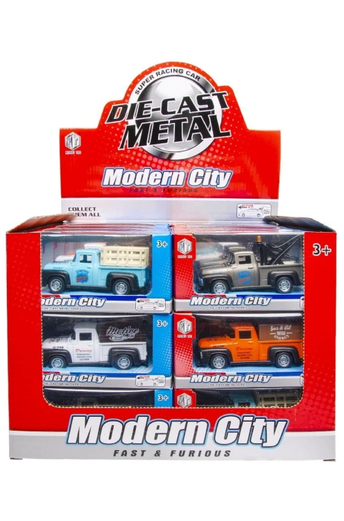 Samochodzik ciężarówka retro Die-cast Auto mix  (3).jpg