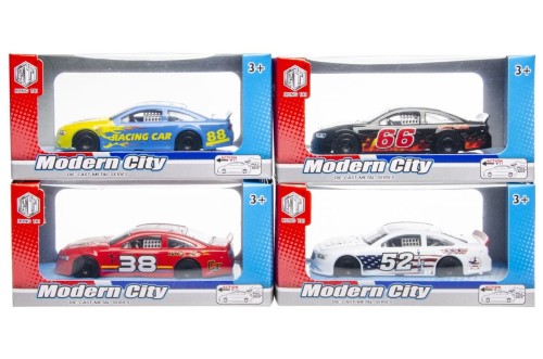 Samochodzik wyścigowy Die-cast Sportowe auto 10cm  (1).jpg